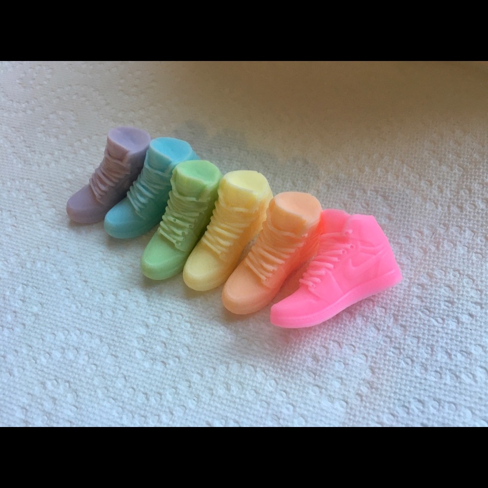 Mini Pastel Nike Shoe Soaps
